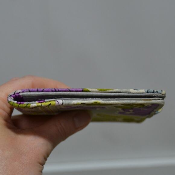 Vera Bradley Floral Travel Passport Wallet - Picture 5 of 8